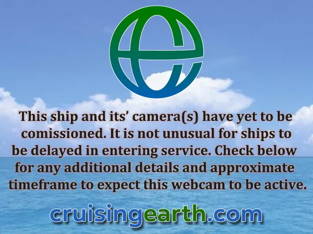 Star Princess - Bridge (Forward) Webcam / Camera Precommission